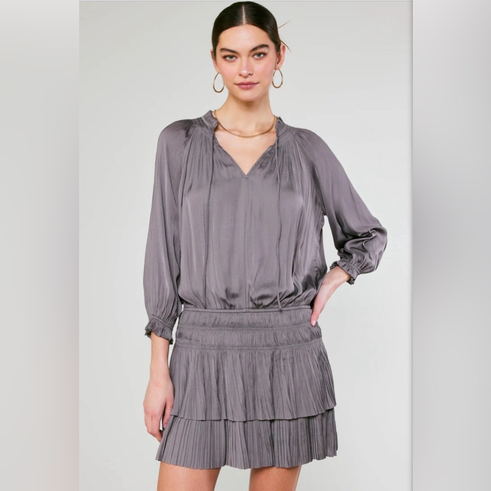 $Current Air Mini AURELIE PLEATED Dress